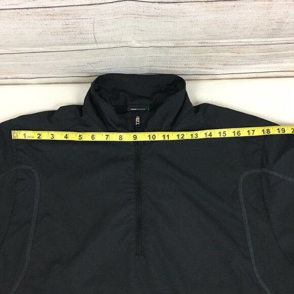 Nike Golf Dri-Fit 1/2 Zip Wind Jacket Pullover "Shift Digital" Embroidered Logo - Picture 12 of 15